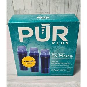 Pur CRF-950Z For Cartridge Refill Replacement 3-Pack New in Damaged Box